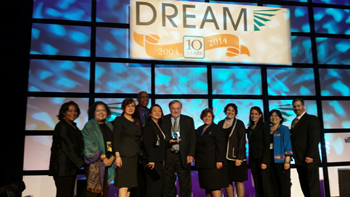 Achieving the Dream Award Photo