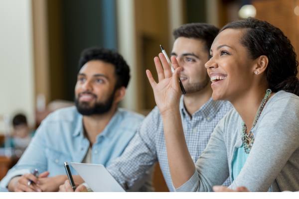 Students in a classroom
