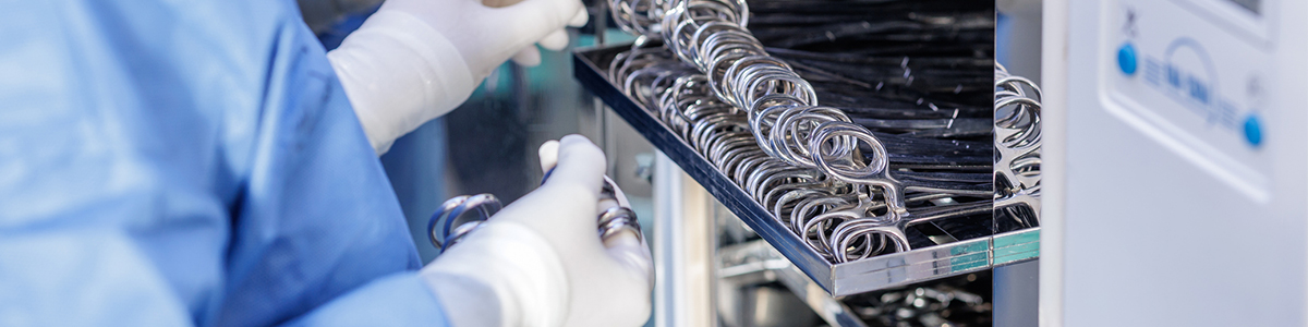 preparing sterile instruments 