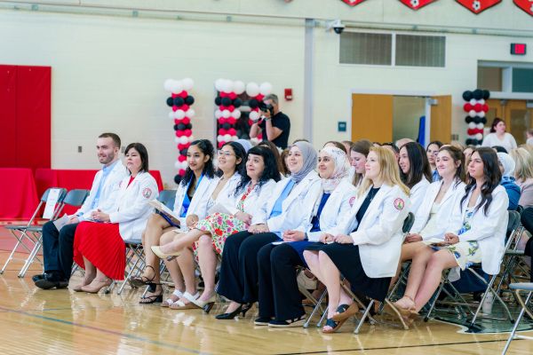 Medical Imaging Students sitting