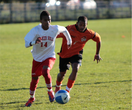 men's soccer game