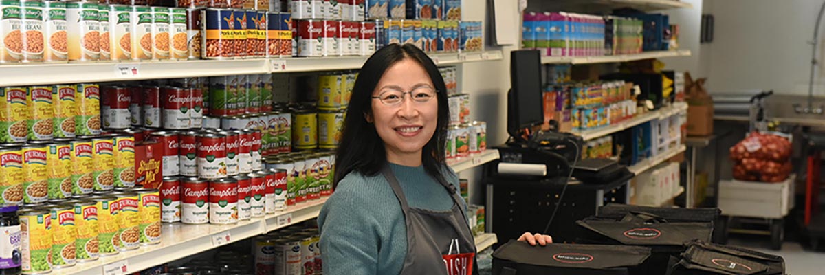 Shopping at the DISH 