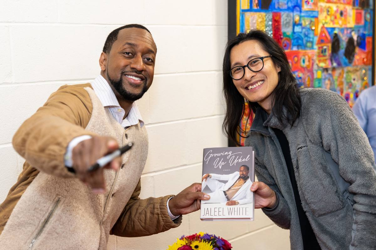 Jaleel White book signing