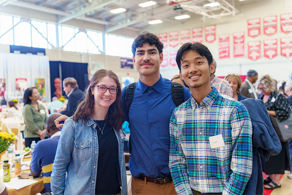 faculty and staff at convocation