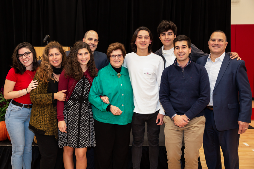 Scholarship Dinner Chaves Family with Milton