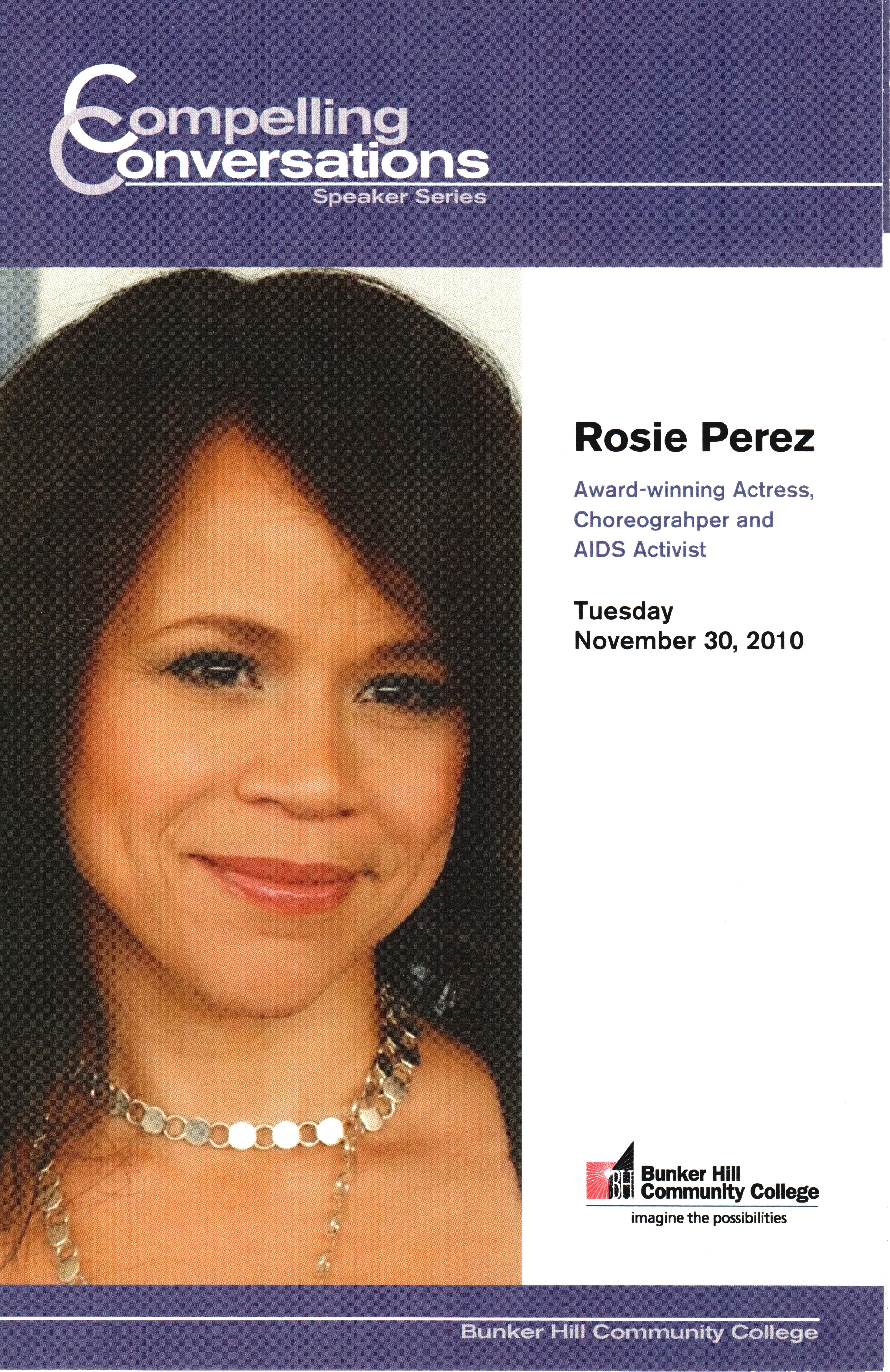 Rosie_Perez10.jpg - Rosie Perez November 30, 2010 Compelling Conversations event flyer