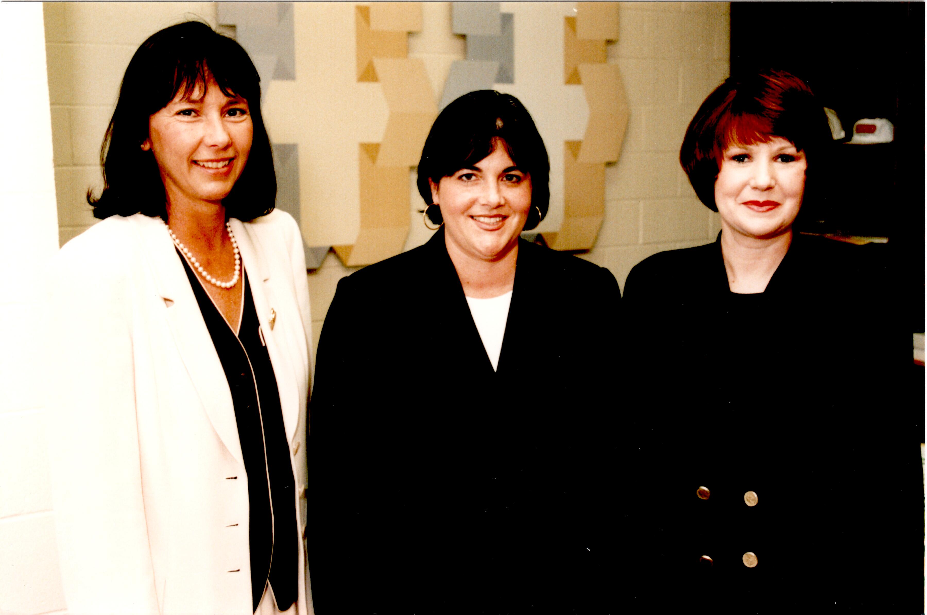 Jane_Swift_Fifield99.jpg - Lieutenant governor Jane Swift with Anne Hyde and President Mary Fifield