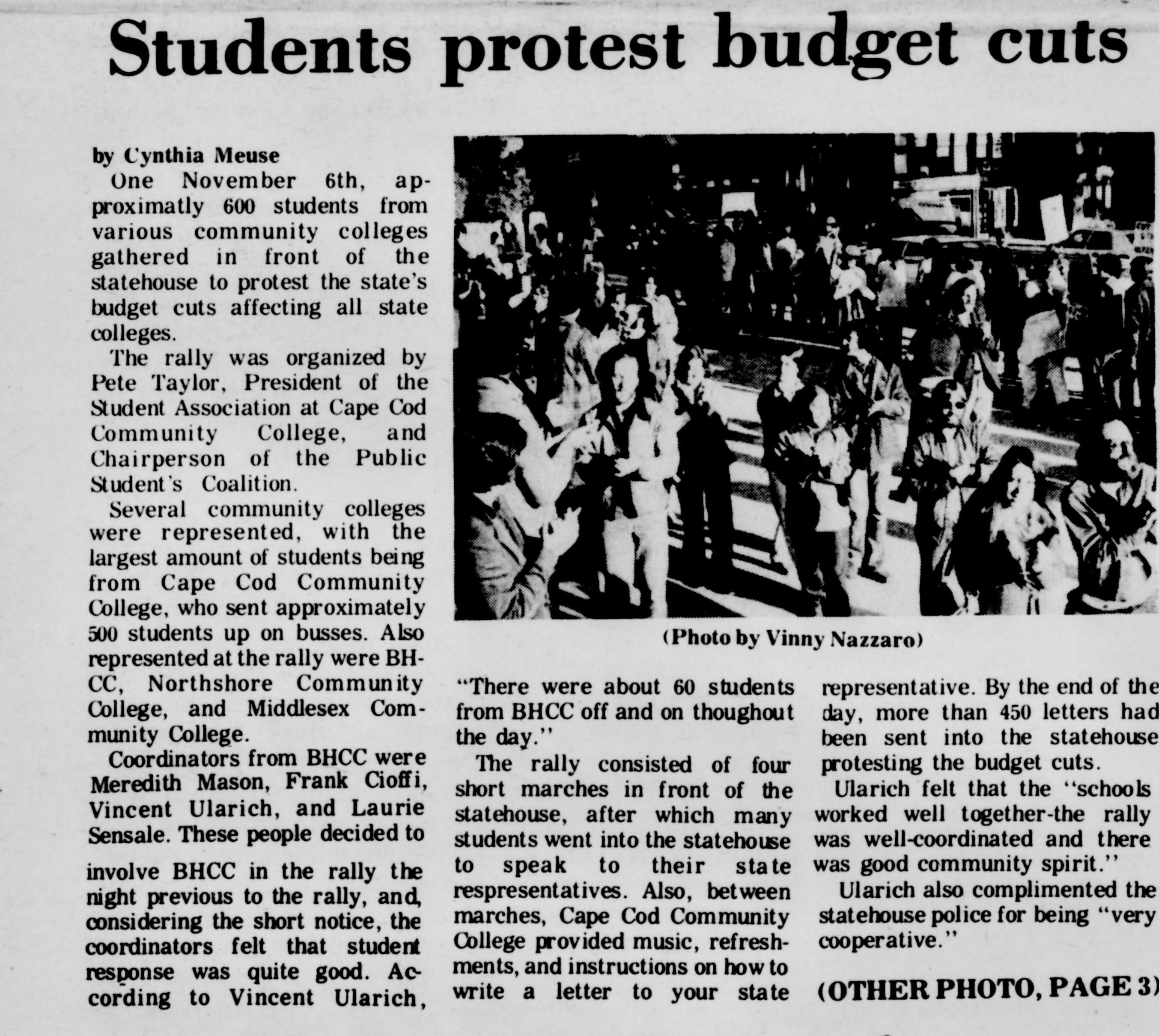 Budget Issues Nov. 1975