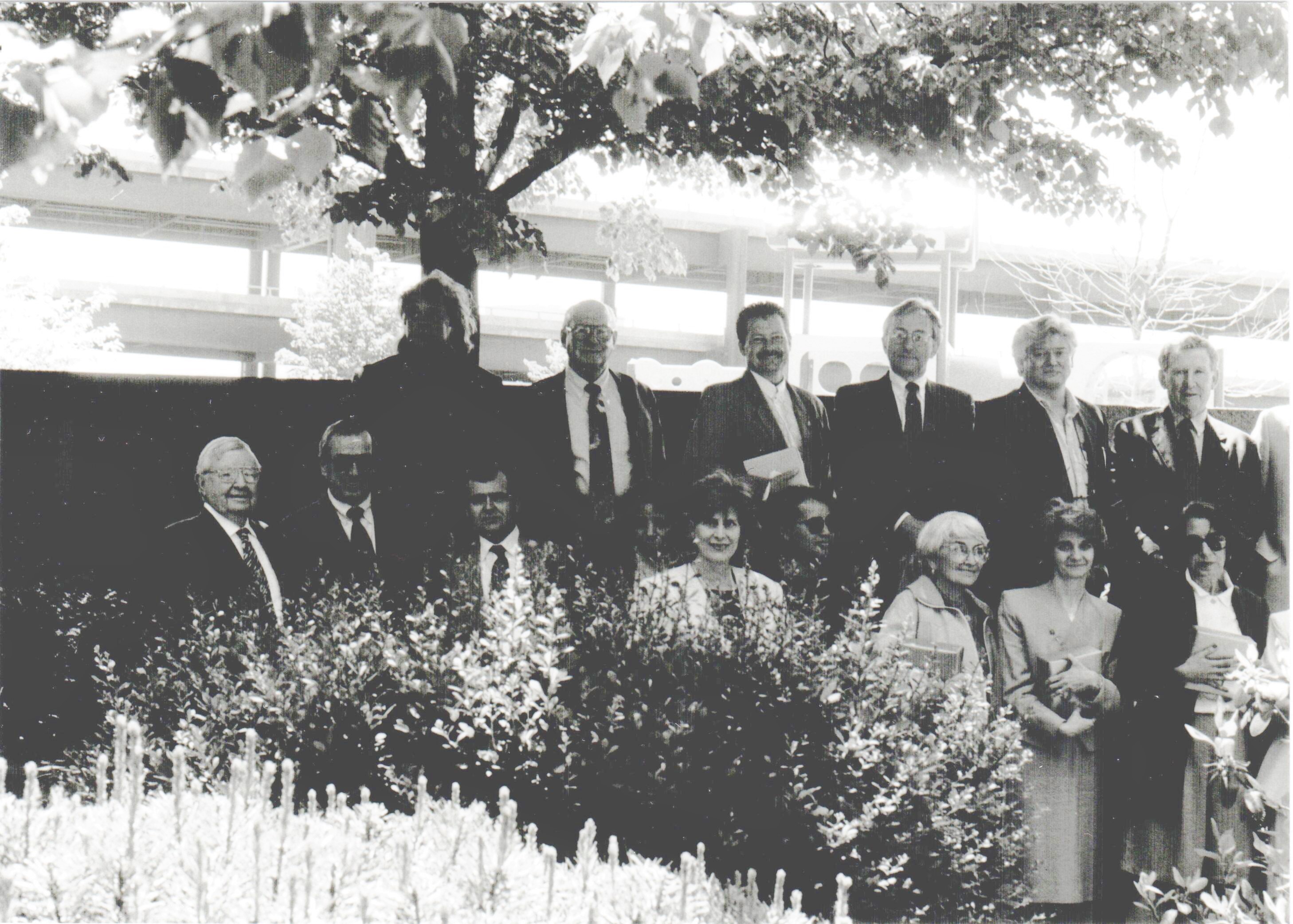 Shively With Faculty