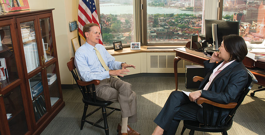 President Eddinger Interviews-Article Banner