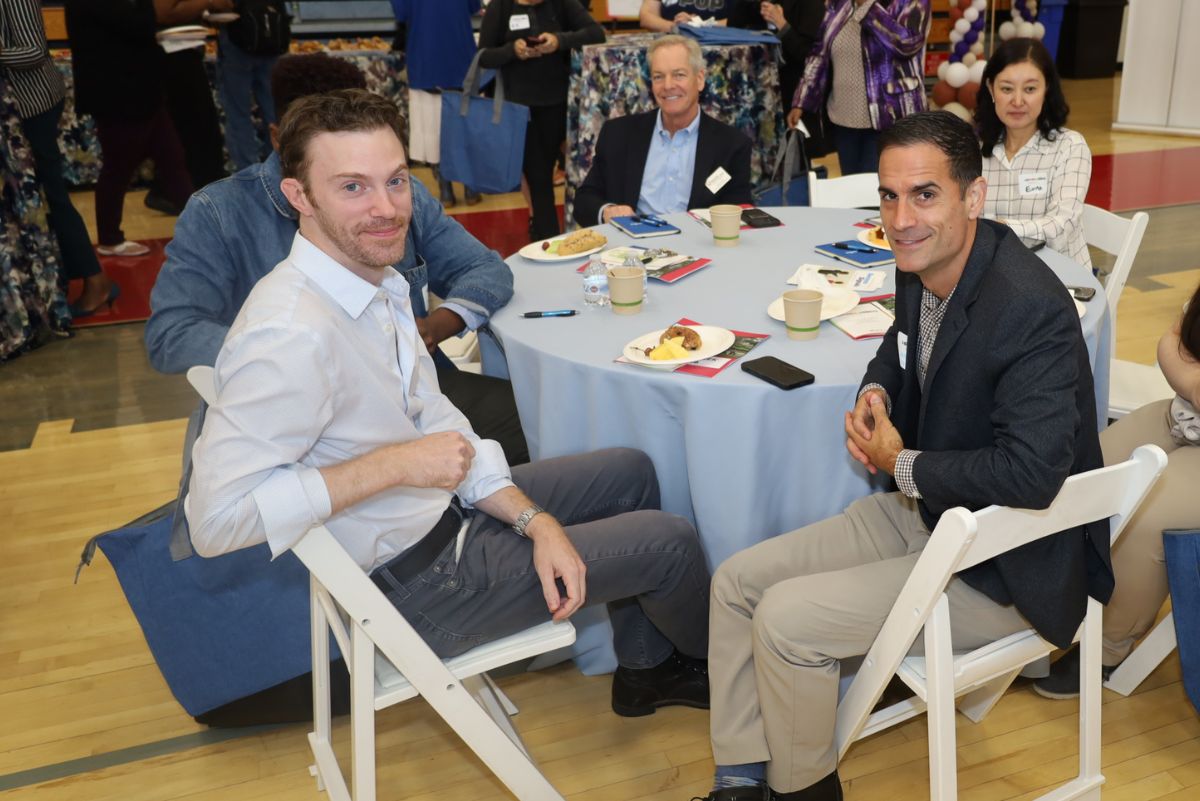 Faculty seated