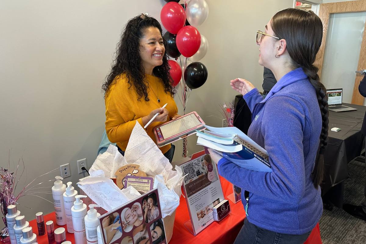 Vendor at ecet event