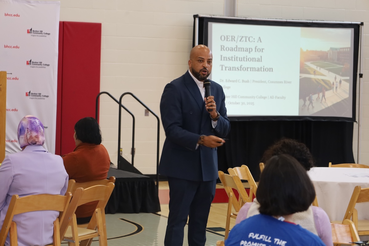 Speaker at the event