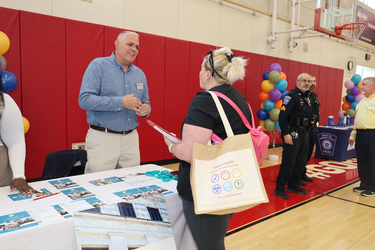 Open House attendees