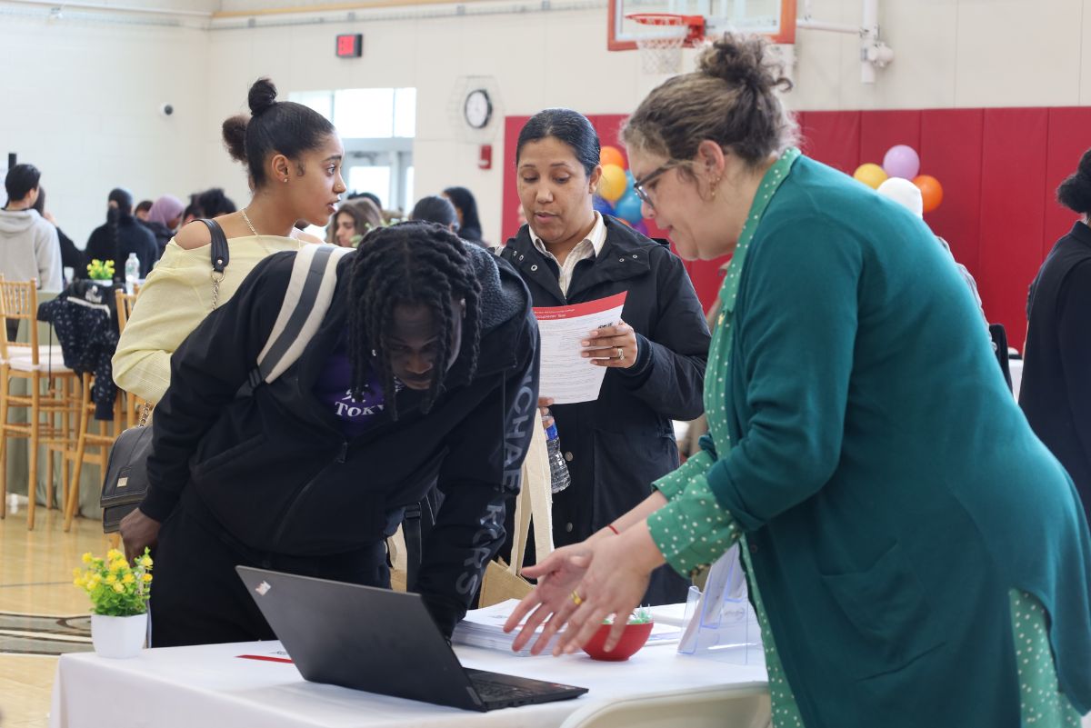 Open House attendees