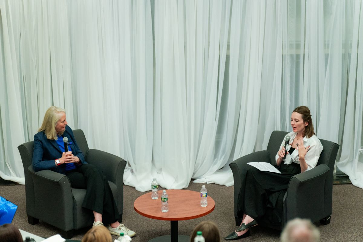 Bonnie Garmus and Professor Lee Okan