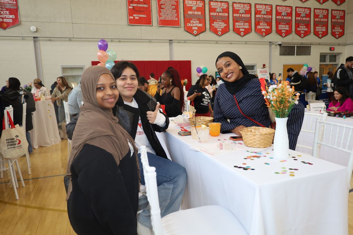 People posing for a photo