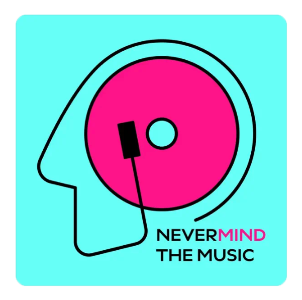 never mind the music podcast cover png