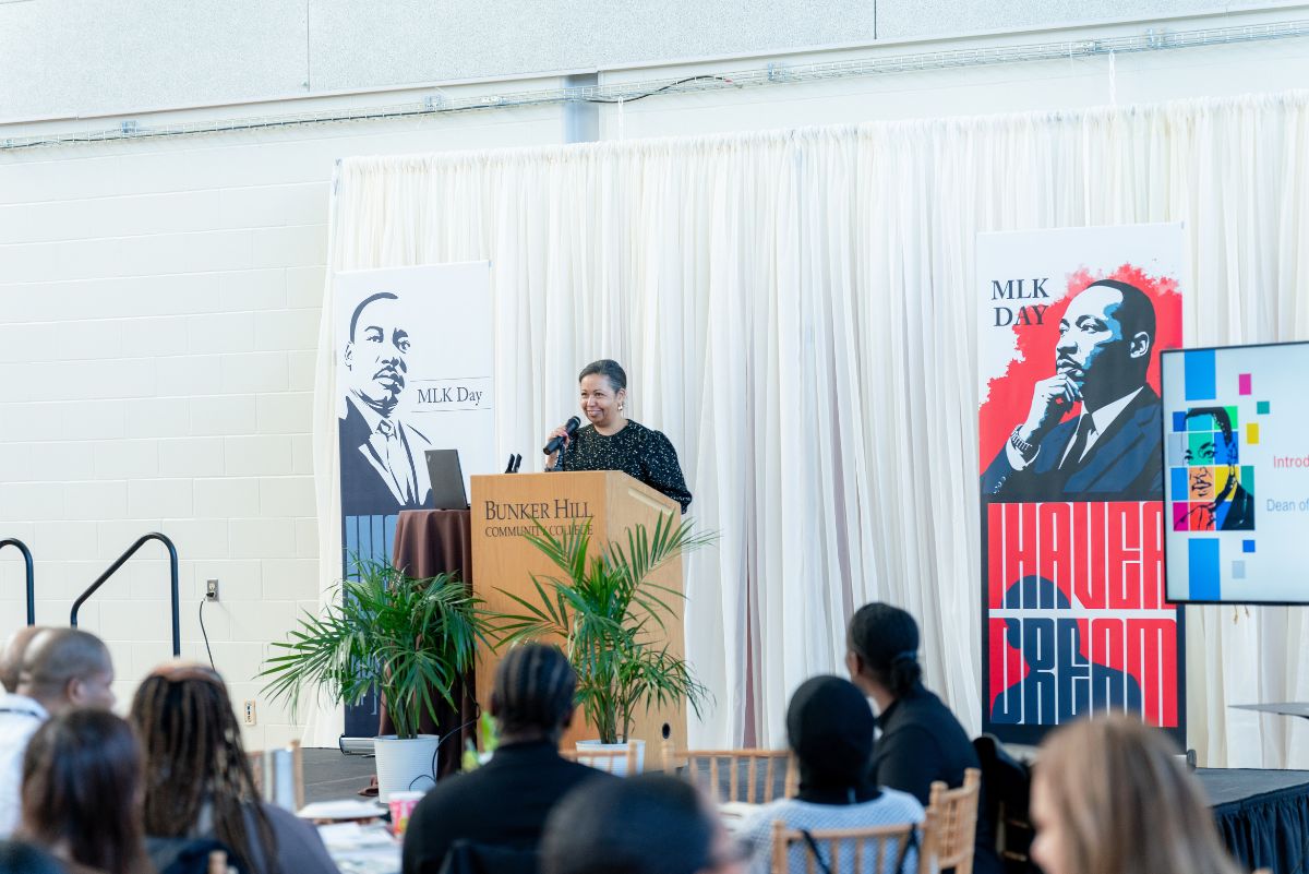 speaker at mlk event