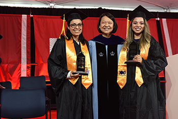 Commencement 2018 Pam Karen Carolina