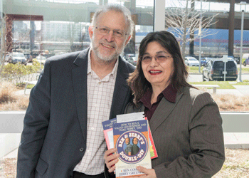 Jerry Greenfield of Ben & Jerry's  speak to Bunker Hill students