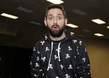 Johnny Cupcakes speaks to Bunker Hill students on how to succeed  