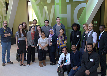 BHCC students and staff at Microsoft garage