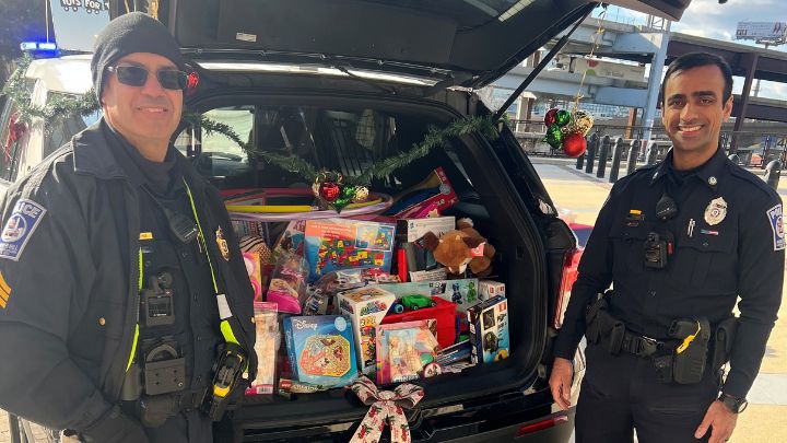 BHCC officer at stuff a cruiser event