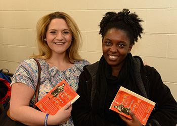 BHCC students posing with their One Book books