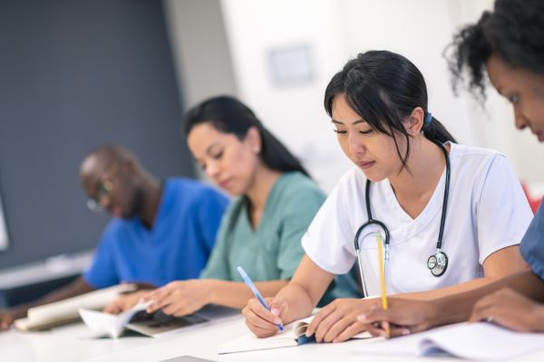 medical students learning